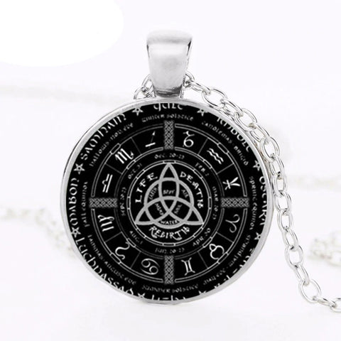 Wheel Of The Year Necklace