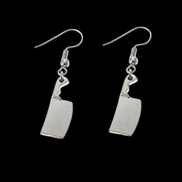 Bloody Cleaver Earrings