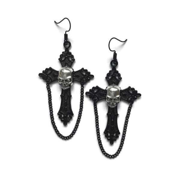 Crux Mortis Choker and Earrings