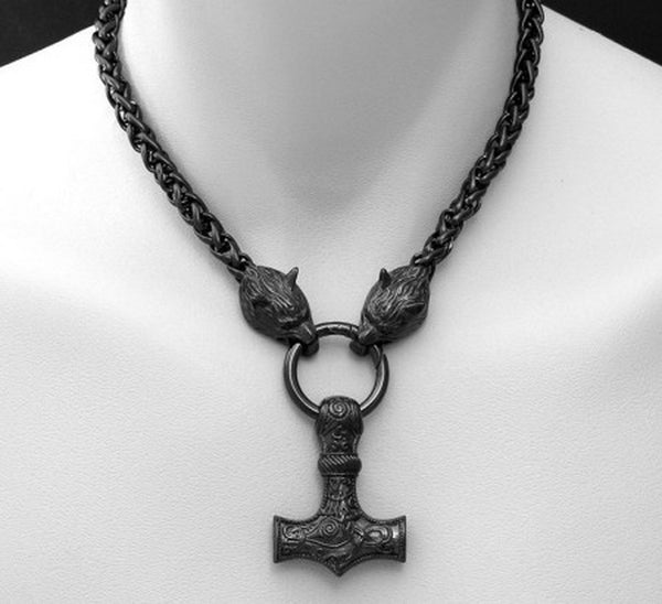 Black Thunderstorm Necklace