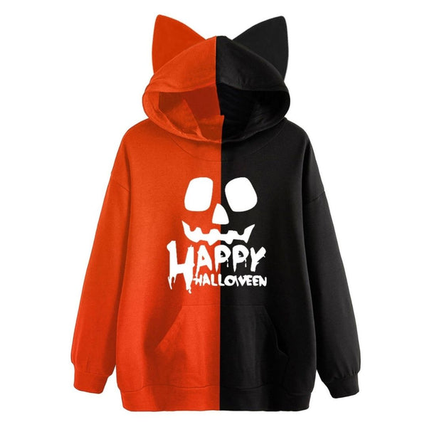 Halloween Cat Ear Hoodie Collection