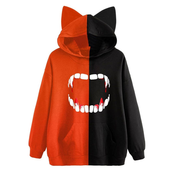 Halloween Cat Ear Hoodie Collection