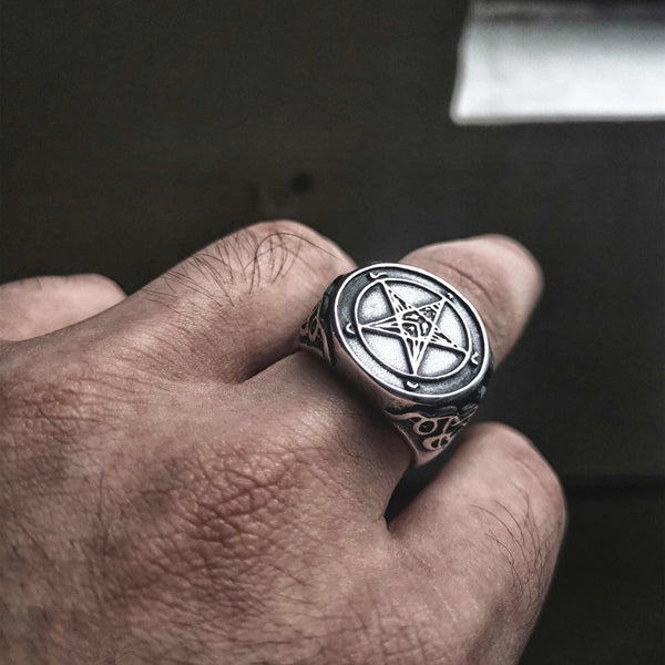 Sigil of Baphomet Ring