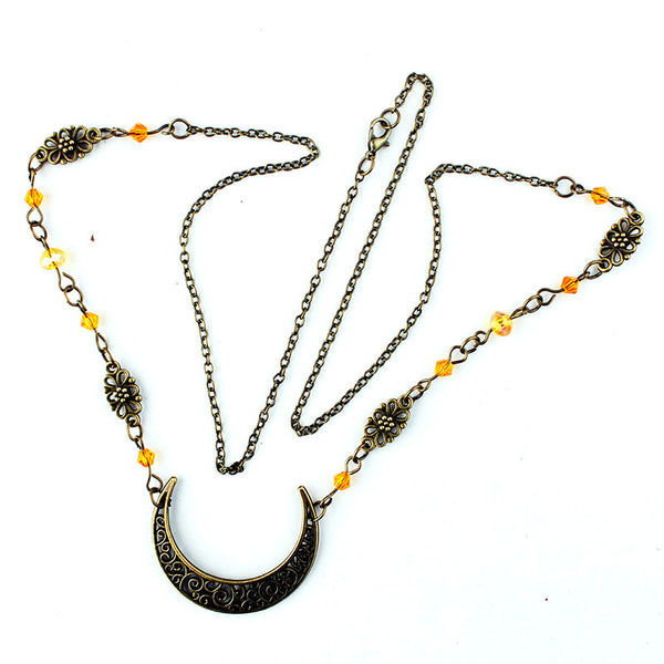 Crescent Moon Forehead Chain