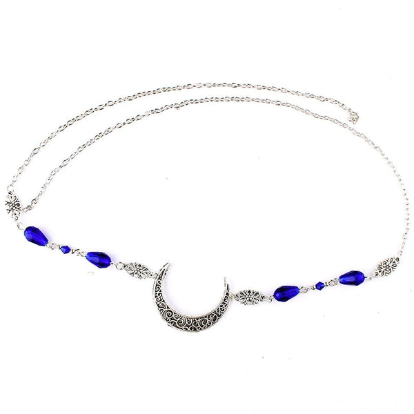 Crescent Moon Forehead Chain