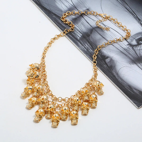 Skull Extravaganza Necklace