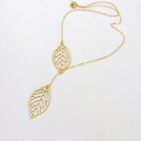 Gold Leaf Necklace