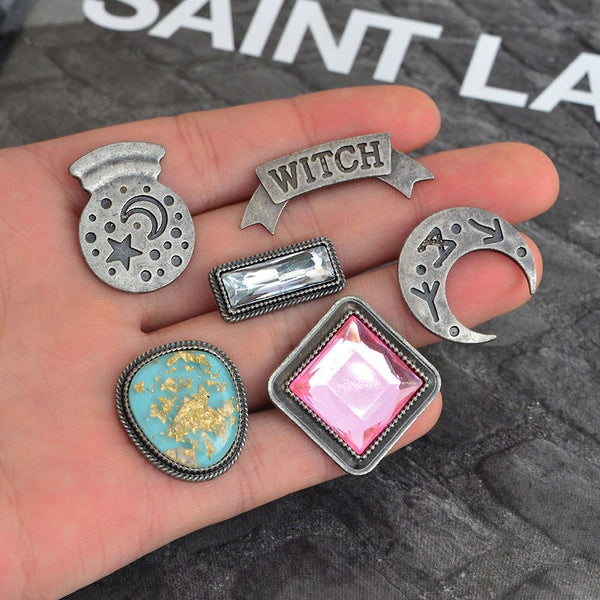 White Witch Pin Set (6 Pieces)