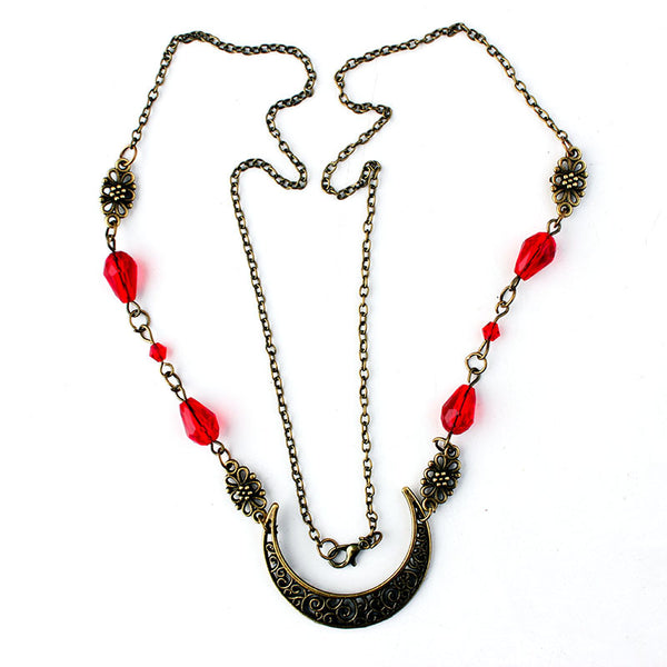 Crescent Moon Forehead Chain