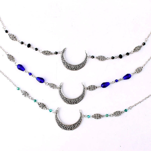 Crescent Moon Forehead Chain