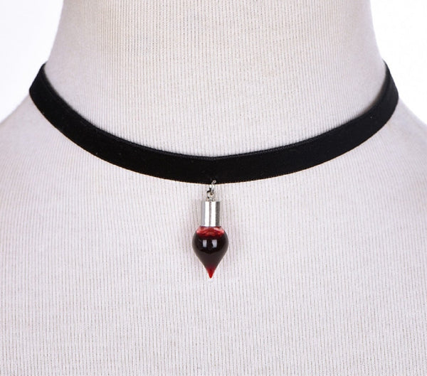 Blood Vial Choker