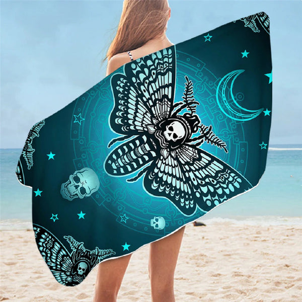 Death Moth Towel