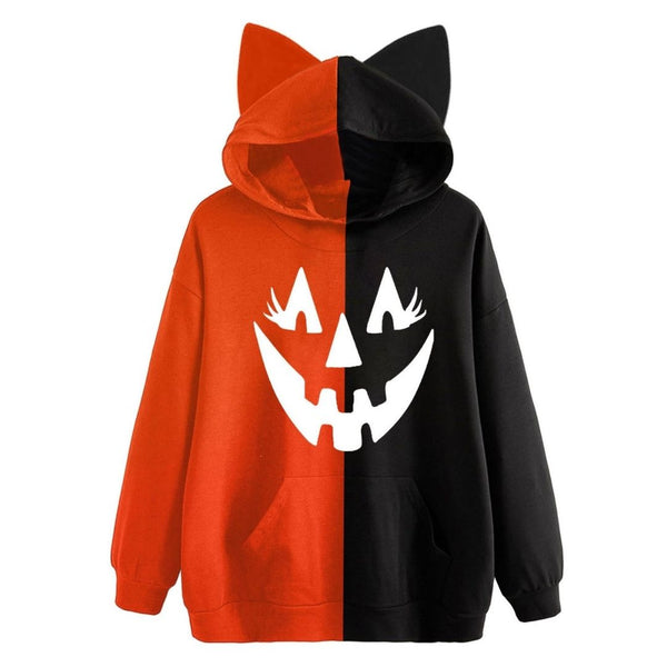 Halloween Cat Ear Hoodie Collection