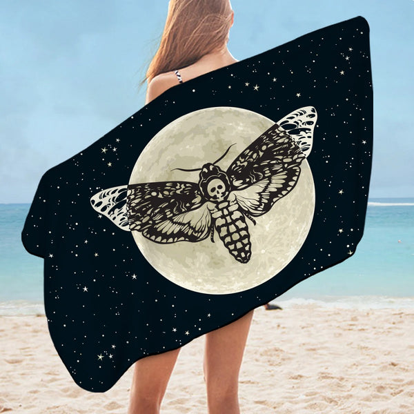 Death Moth Towel