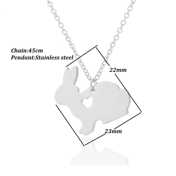 Bunny In Love Necklace