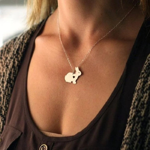 Bunny In Love Necklace