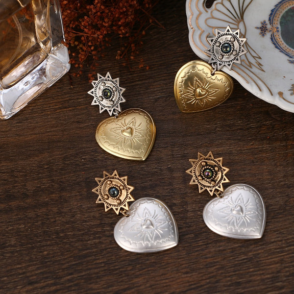 Heart Of The Sun Earrings
