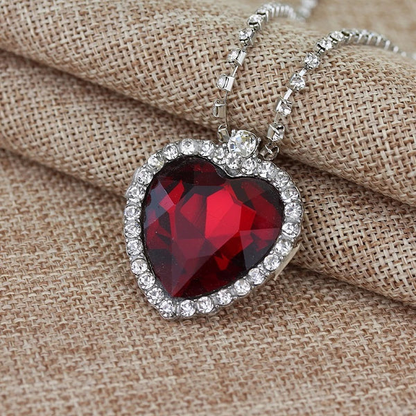 Crimson Heart Necklace