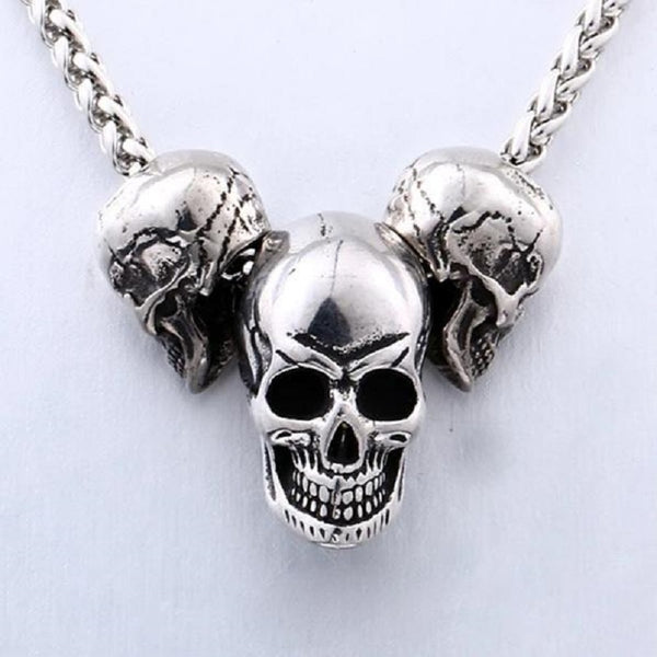 Skull Triad Necklace