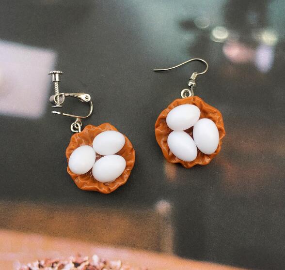 Egg Dangle Earrings