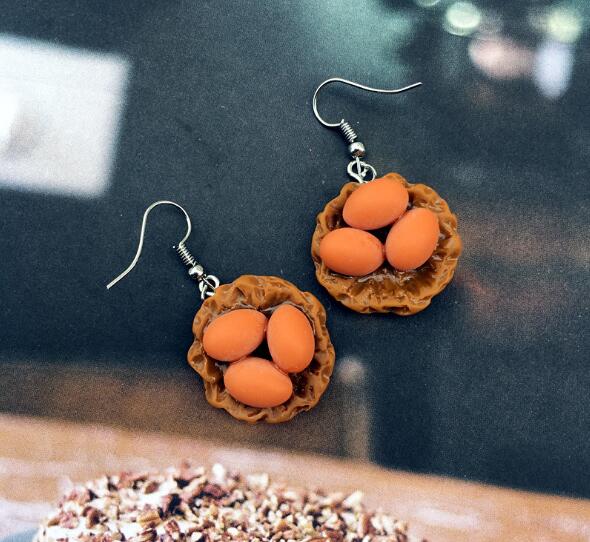 Egg Dangle Earrings