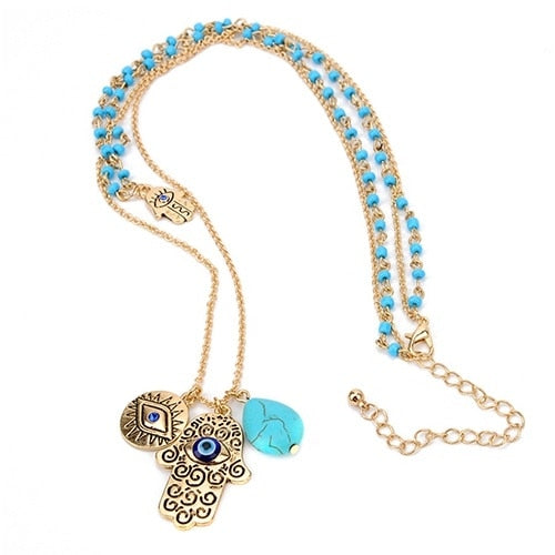 Hamsa Necklace
