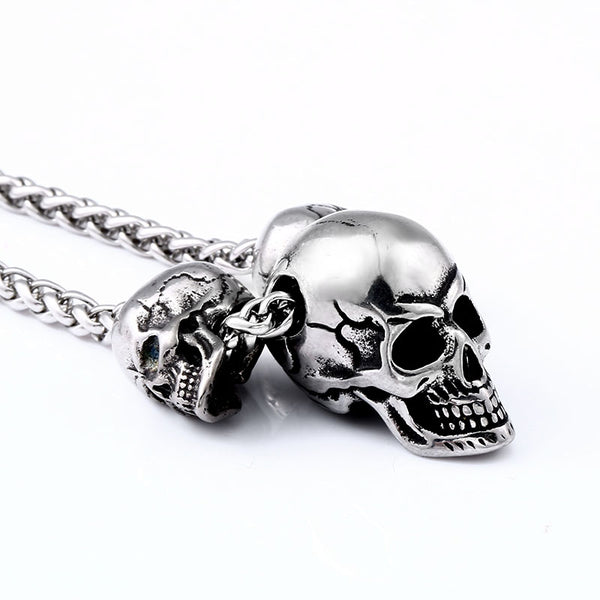 Skull Triad Necklace