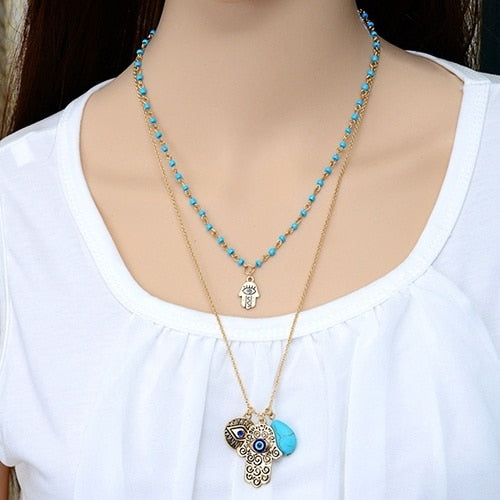Hamsa Necklace