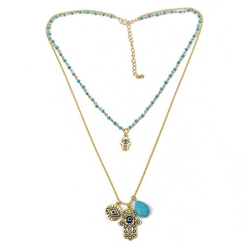 Hamsa Necklace