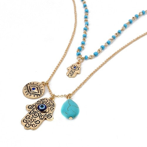 Hamsa Necklace