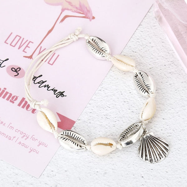 Cowrie Shell Anklets