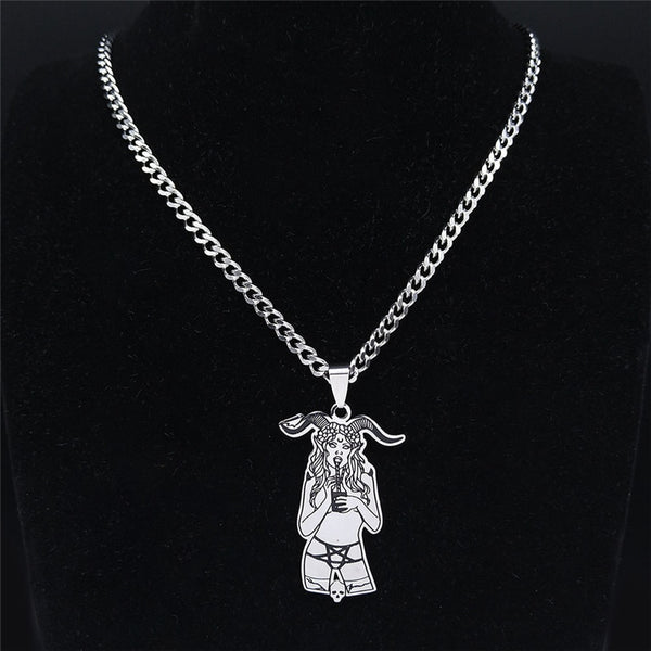 Sexy Horned Witch Necklace