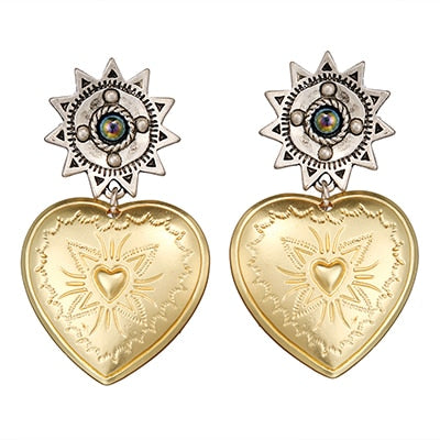 Heart Of The Sun Earrings