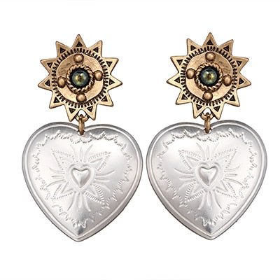 Heart Of The Sun Earrings