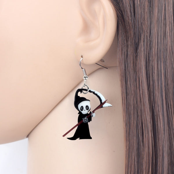 Grim Reaper Earrings