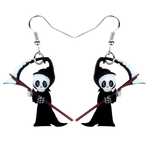 Grim Reaper Earrings