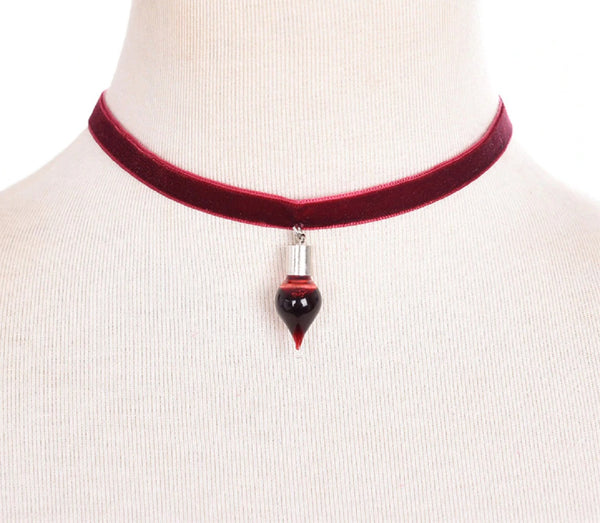 Blood Vial Choker