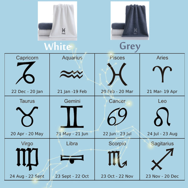 Zodiac Towel Collection