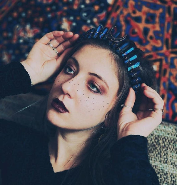 Lunaria Quartz Crown