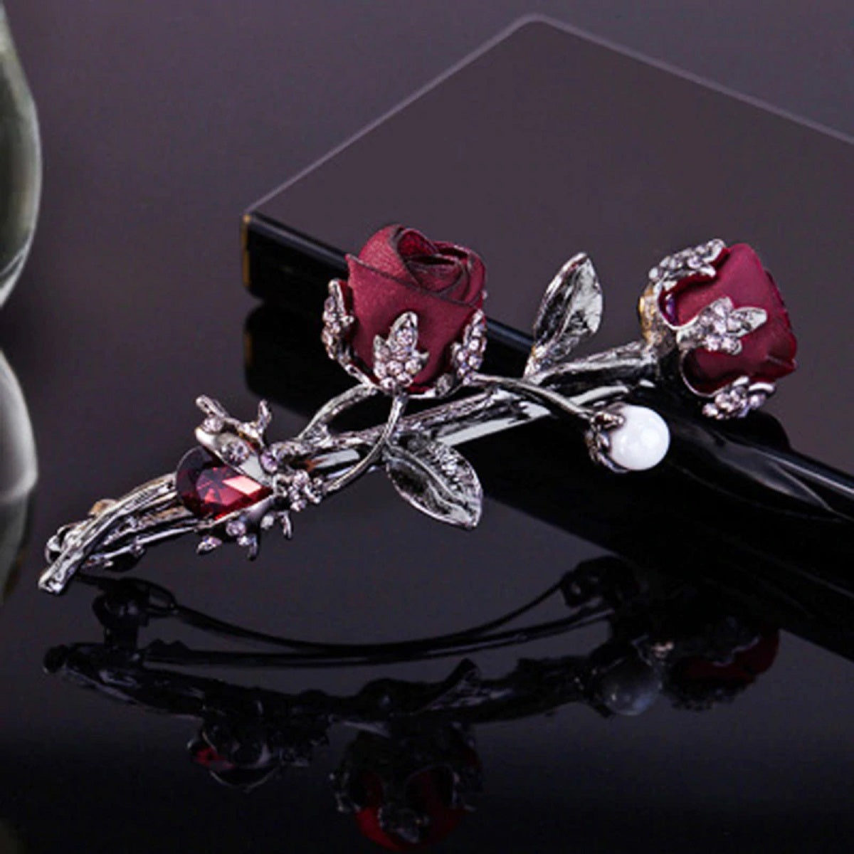 Midnight Lust Hair Clips