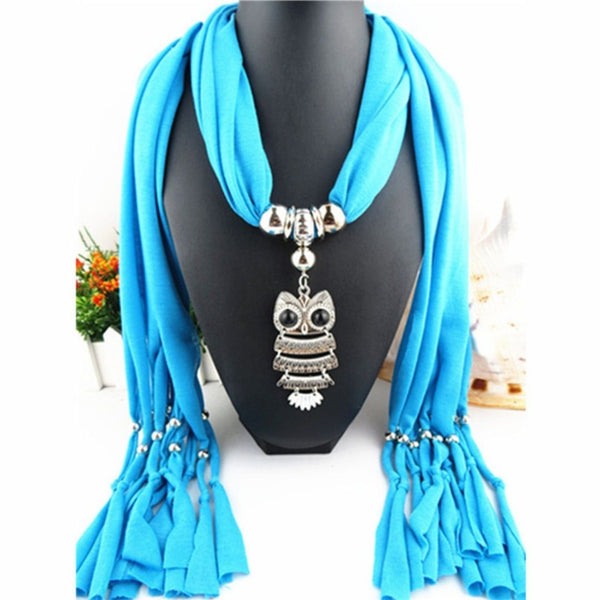 Athena Scarf Necklace