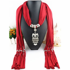 Athena Scarf Necklace