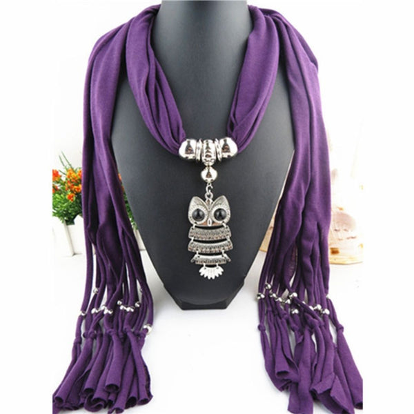 Athena Scarf Necklace