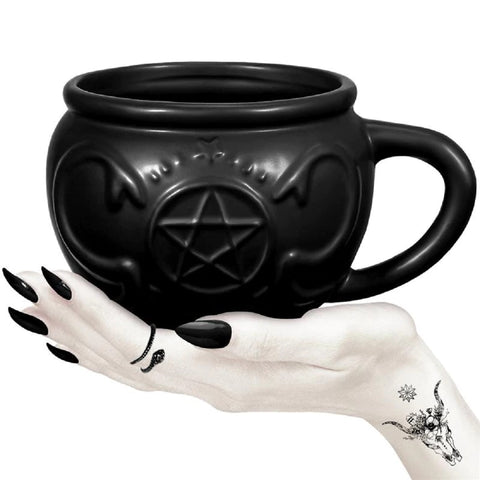 Pentagram Cauldron Mug