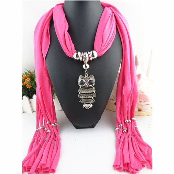 Athena Scarf Necklace