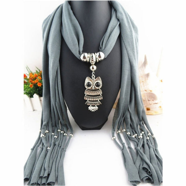 Athena Scarf Necklace