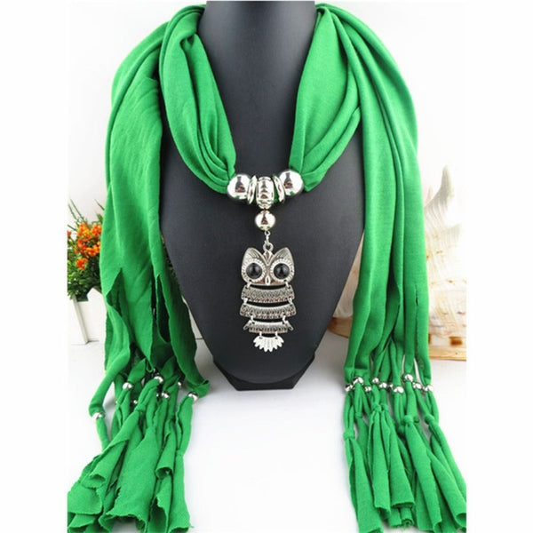 Athena Scarf Necklace