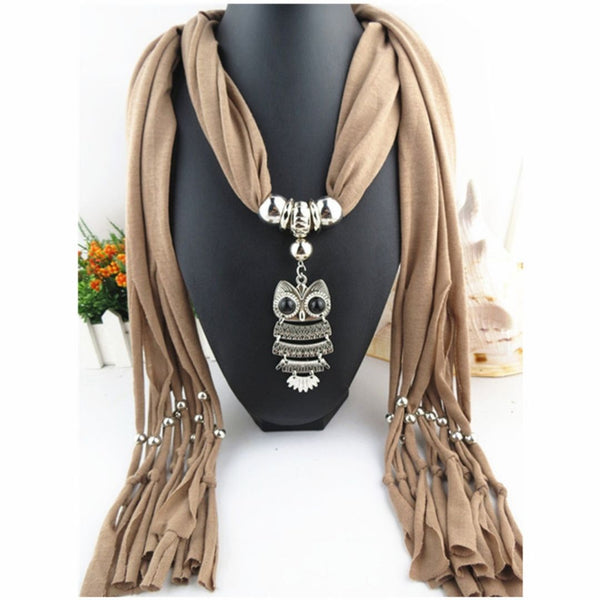 Athena Scarf Necklace