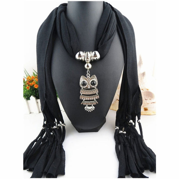 Athena Scarf Necklace