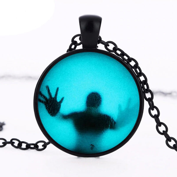 Behind The Glass Glowing Necklace
